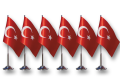MASA ÜSTÜ BAYRAK ve DİREKLERİ