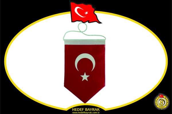 8x11 Türk Beşgen Flama