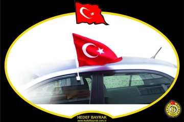 20x30 Araç Fors Türk Bayrağı