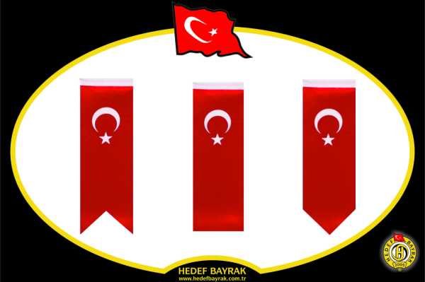 8x32 Türk Masa Bayrağı